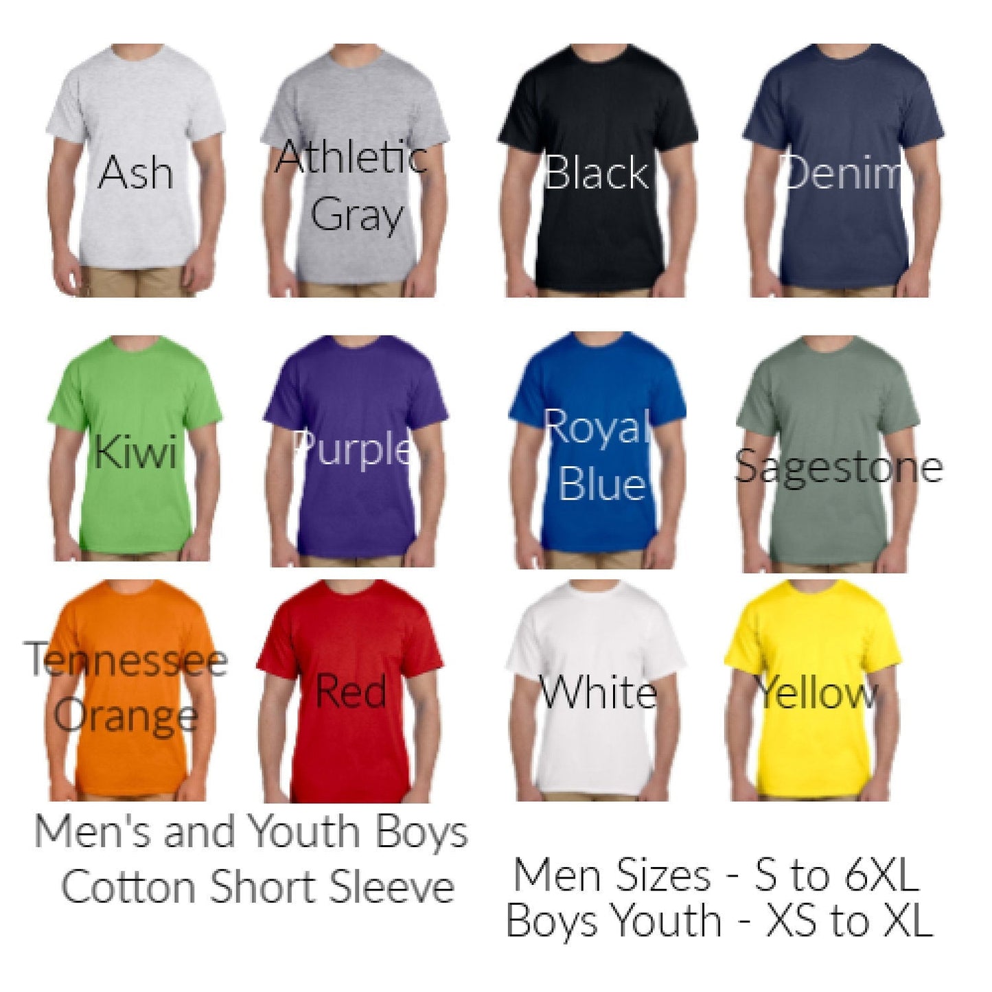 Customize your own T-Shirt - Boys Youth Short Sleeve Tee