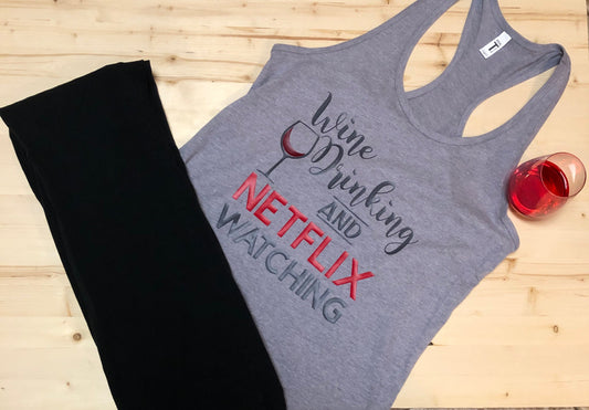 Wine Netflix Shirt/Tank