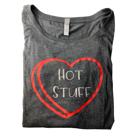 Hot Stuff Conversation Hearts Valentine's Day Shirt