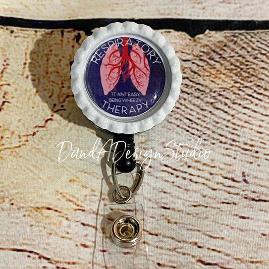 Respiratory Therapy Badge Reel